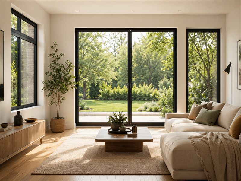 Nettoyage de vitres et baies vitrées chez les particuliers